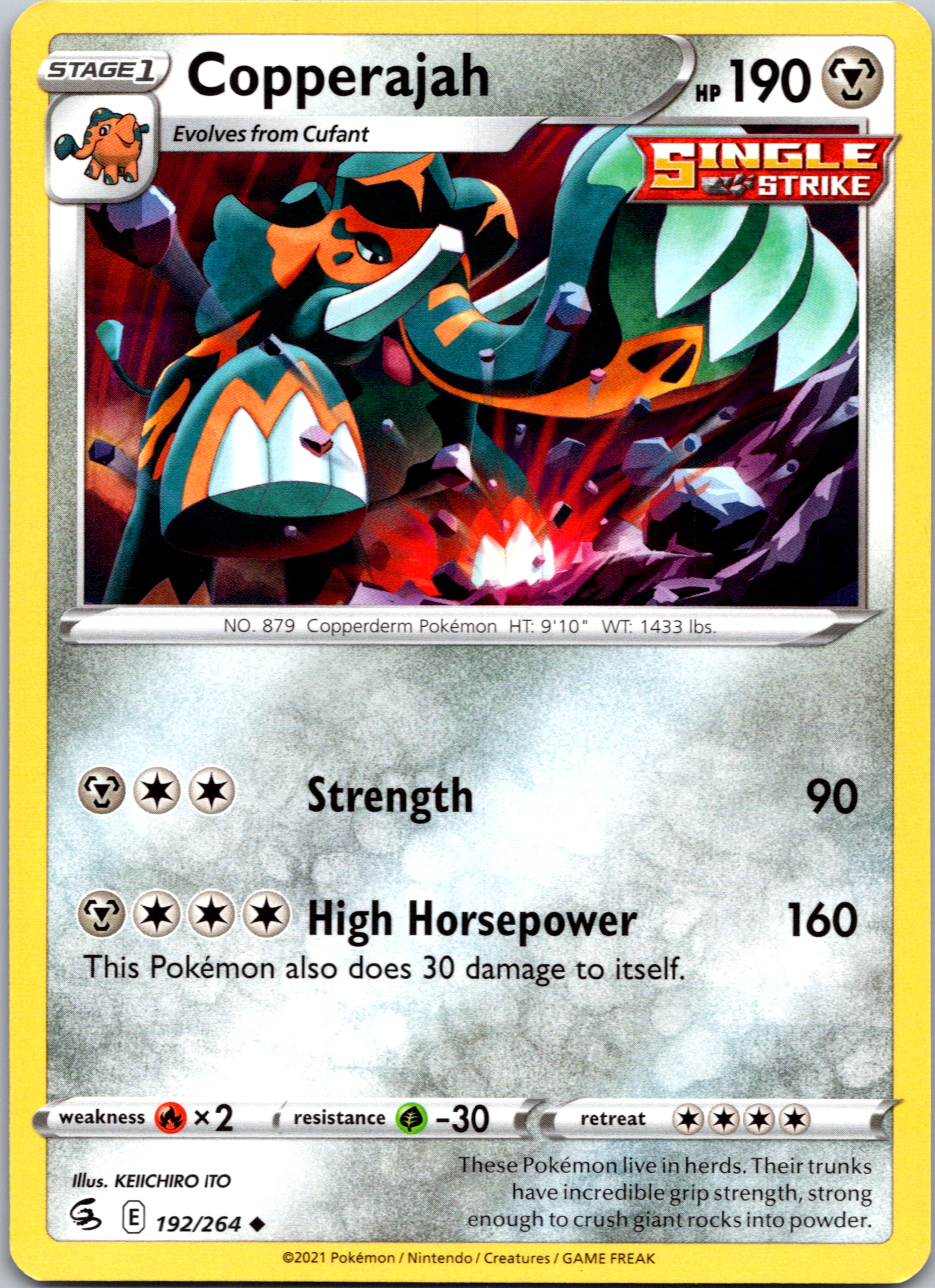 Copperajah (192/264) [Sword & Shield: Fusion Strike]