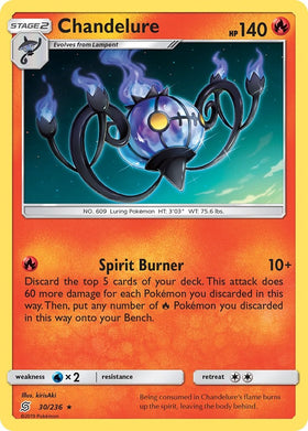 Chandelure [30/236] [Unified Minds] Holofoil