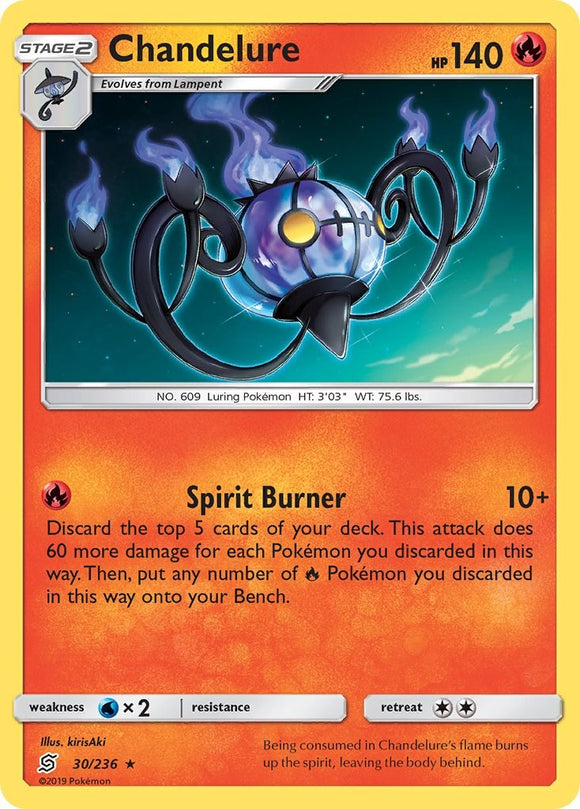 Chandelure [30/236] [Unified Minds] Holofoil