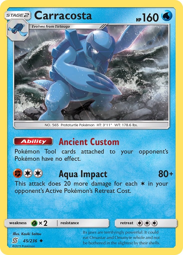 Carracosta [45/236] [Unified Minds] Reverse Holofoil
