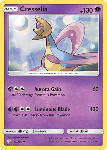 Cresselia [87/236] [Unified Minds] Reverse Holofoil