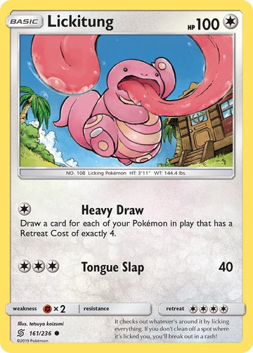 Lickitung [161/236] [Unified Minds] Reverse Holofoil