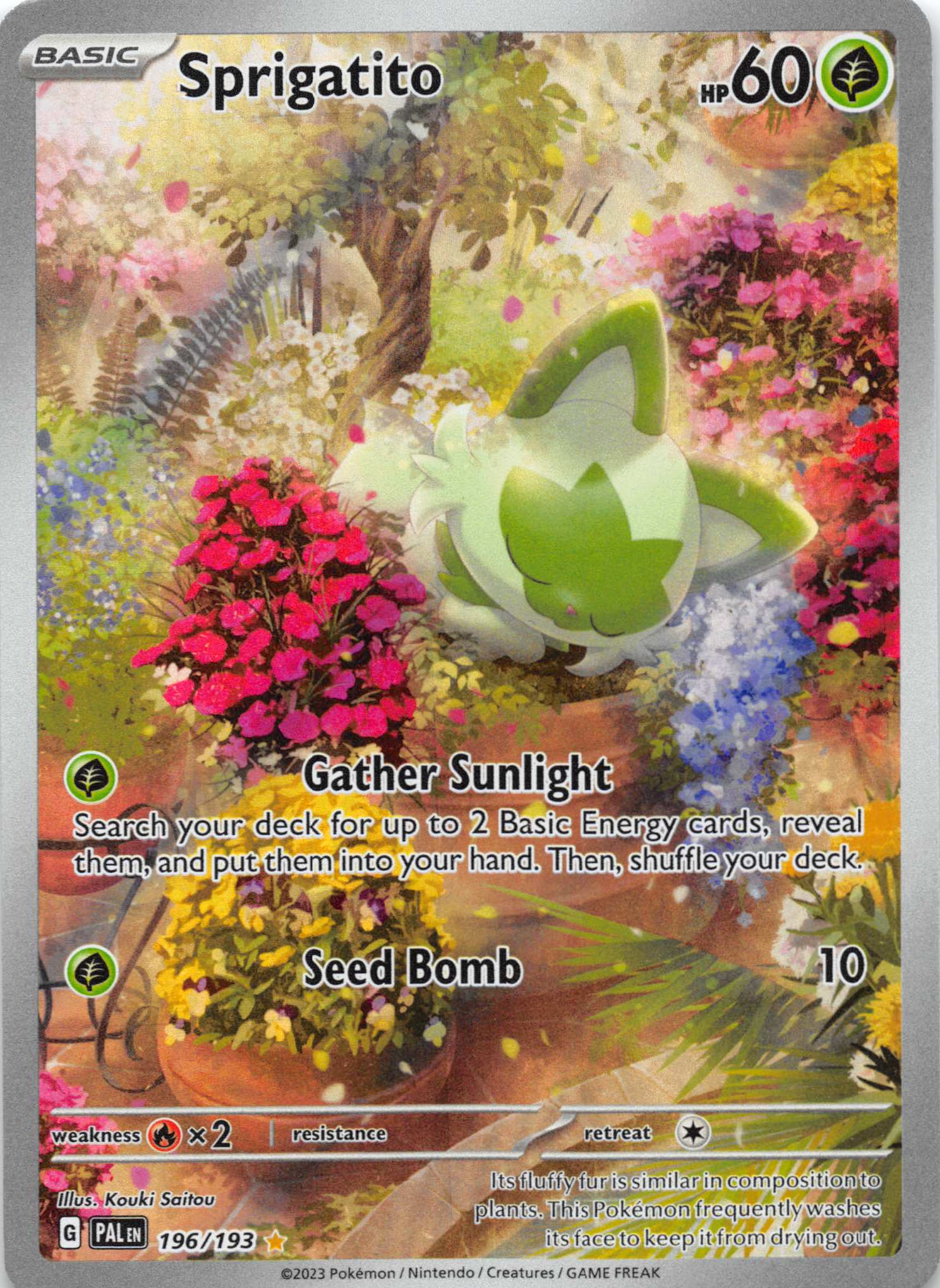 Sprigatito (196/193) [Scarlet & Violet: Paldea Evolved]