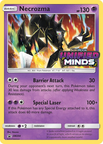 Necrozma - SM204 (Prerelease) [SM204] [SM Promos] Holofoil