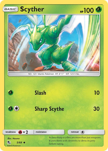 Scyther (5/68) [Hidden Fates]