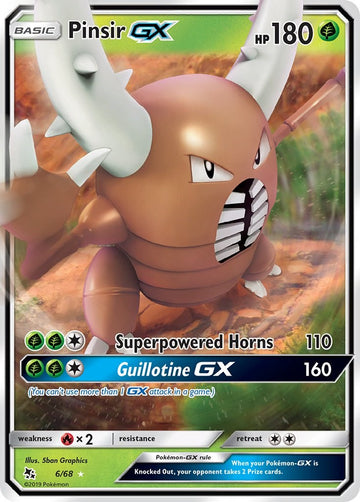 Pinsir GX (6/68) [Hidden Fates]