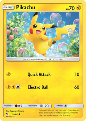 Pikachu [19/68] [Hidden Fates] Reverse Holofoil