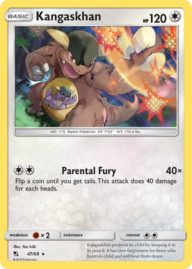 Kangaskhan [47/68] [Hidden Fates] Reverse Holofoil