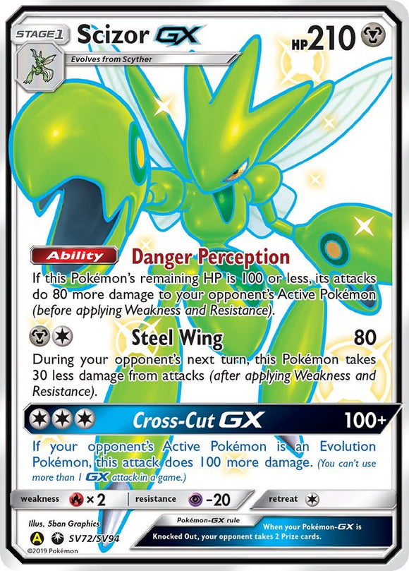 Scizor GX (SV72/SV94) [Hidden Fates: Shiny Vault]