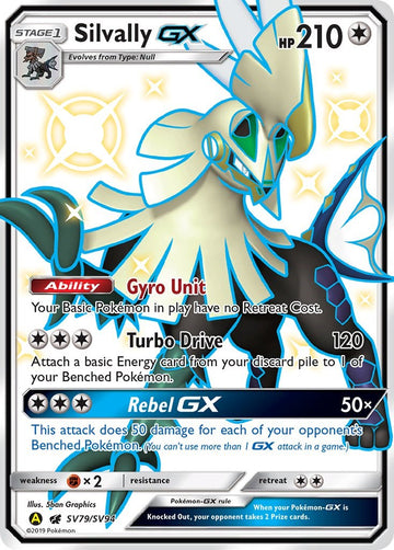 Silvally GX (SV79/SV94) [Hidden Fates: Shiny Vault]