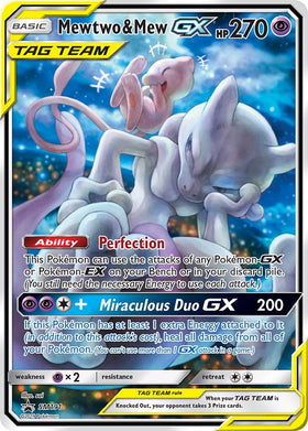 Mewtwo & Mew GX - SM191 [SM191] [Sun & Moon Promos] Holofoil