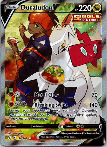 Duraludon V (198/203) (Alternate Art) [Sword & Shield: Evolving Skies]