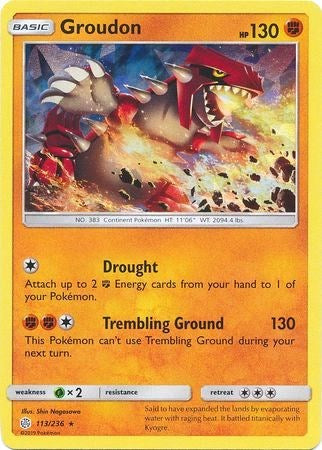 Groudon [113/236] [Cosmic Eclipse]