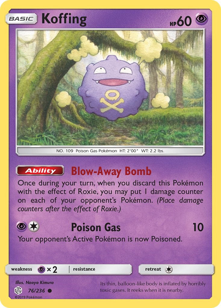 Koffing [76/236] [Cosmic Eclipse]