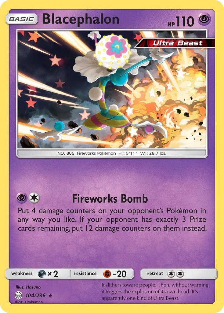 Blacephalon [104/236] [SM - Cosmic Eclipse] Reverse Holofoil