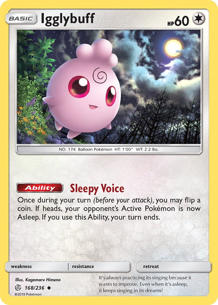 Igglybuff [168/236] [SM - Cosmic Eclipse] Reverse Holofoil