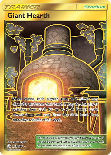 Giant Hearth (Secret) [263/236] [Cosmic Eclipse] Holofoil