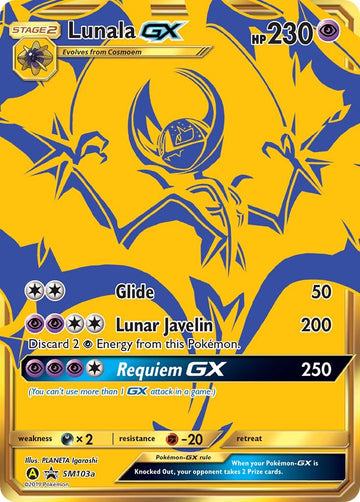 Lunala GX - SM103a [SM103a] [SM Promos] Holofoil