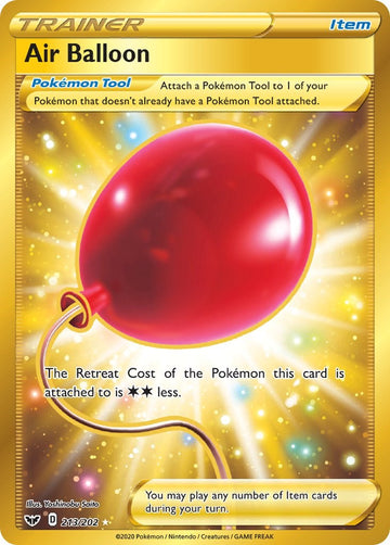 Air Balloon (Secret) (213/202) [SWSH01: Sword & Shield Base Set]