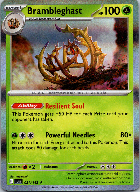 Brambleghast [021/162] - (Temporal Forces) Holofoil