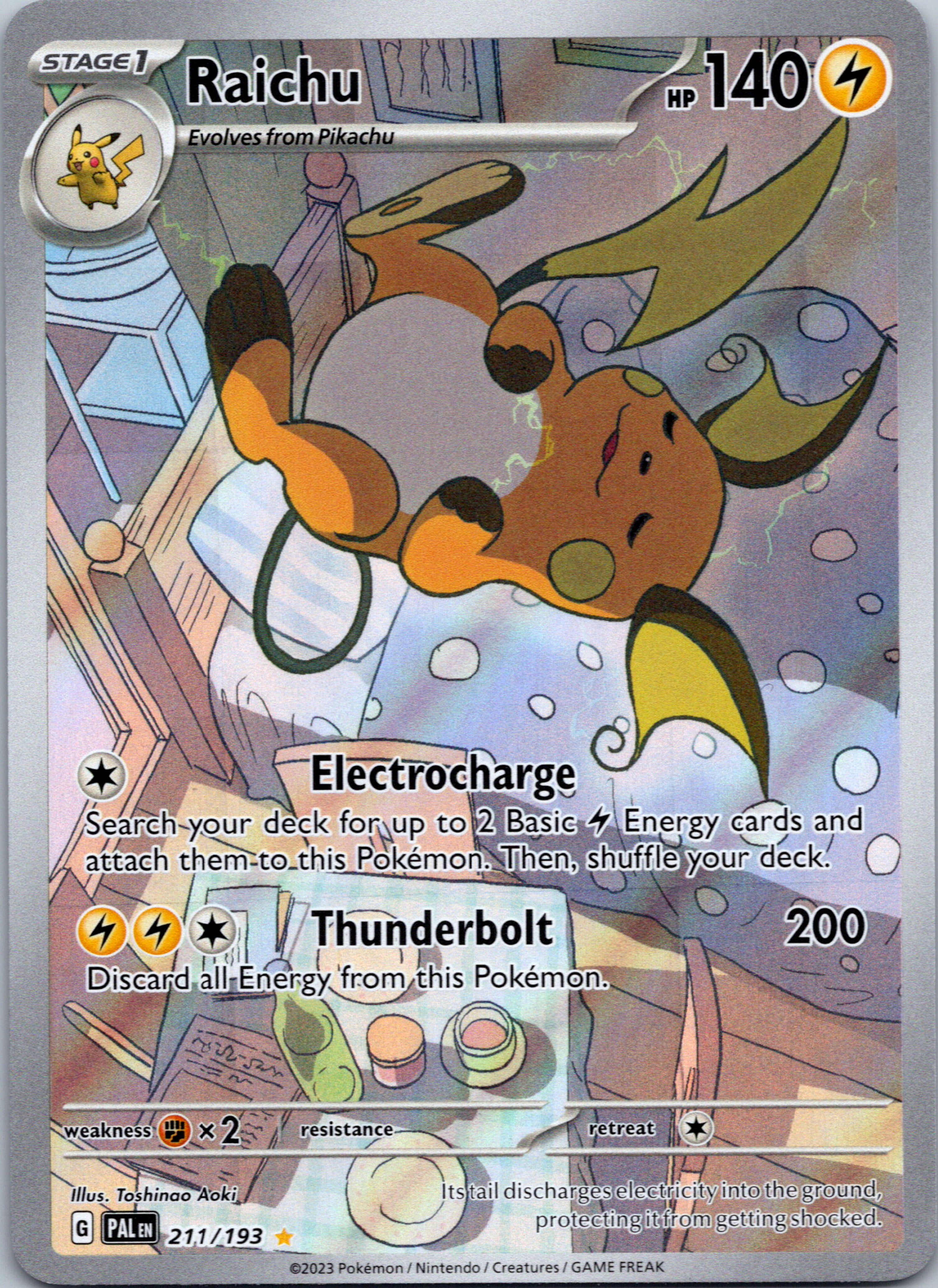 Raichu (211/193) [Scarlet & Violet: Paldea Evolved]