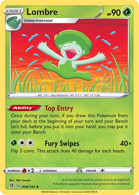Lombre [008/192] [Rebel Clash] Reverse Holofoil