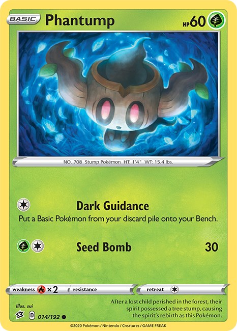 Phantump [014/192] [Rebel Clash] Reverse Holofoil