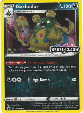 Garbodor (Stamped) [SWSH025] [Sword & Shield Promo Cards] Holofoil