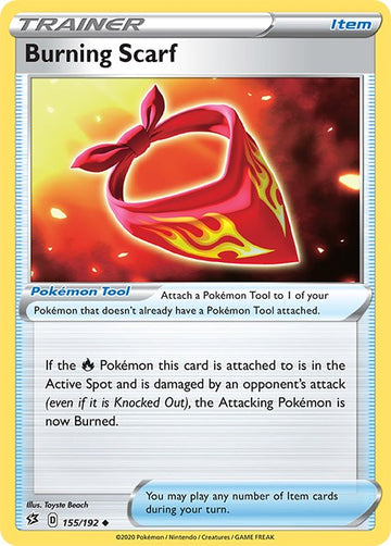 Burning Scarf [155/192] [Rebel Clash] Reverse Holofoil