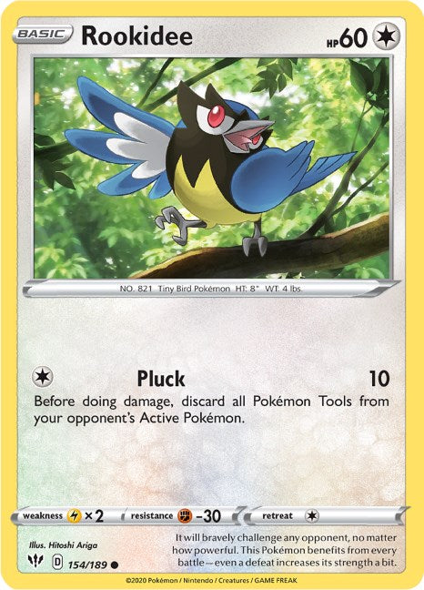 Rookidee [154/189] [Darkness Ablaze] Reverse Holofoil