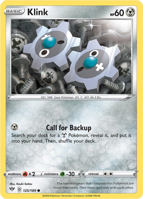 Klink [125/189] [Darkness Ablaze] Reverse Holofoil