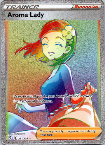 Aroma Lady (221/203) [Sword & Shield: Evolving Skies]