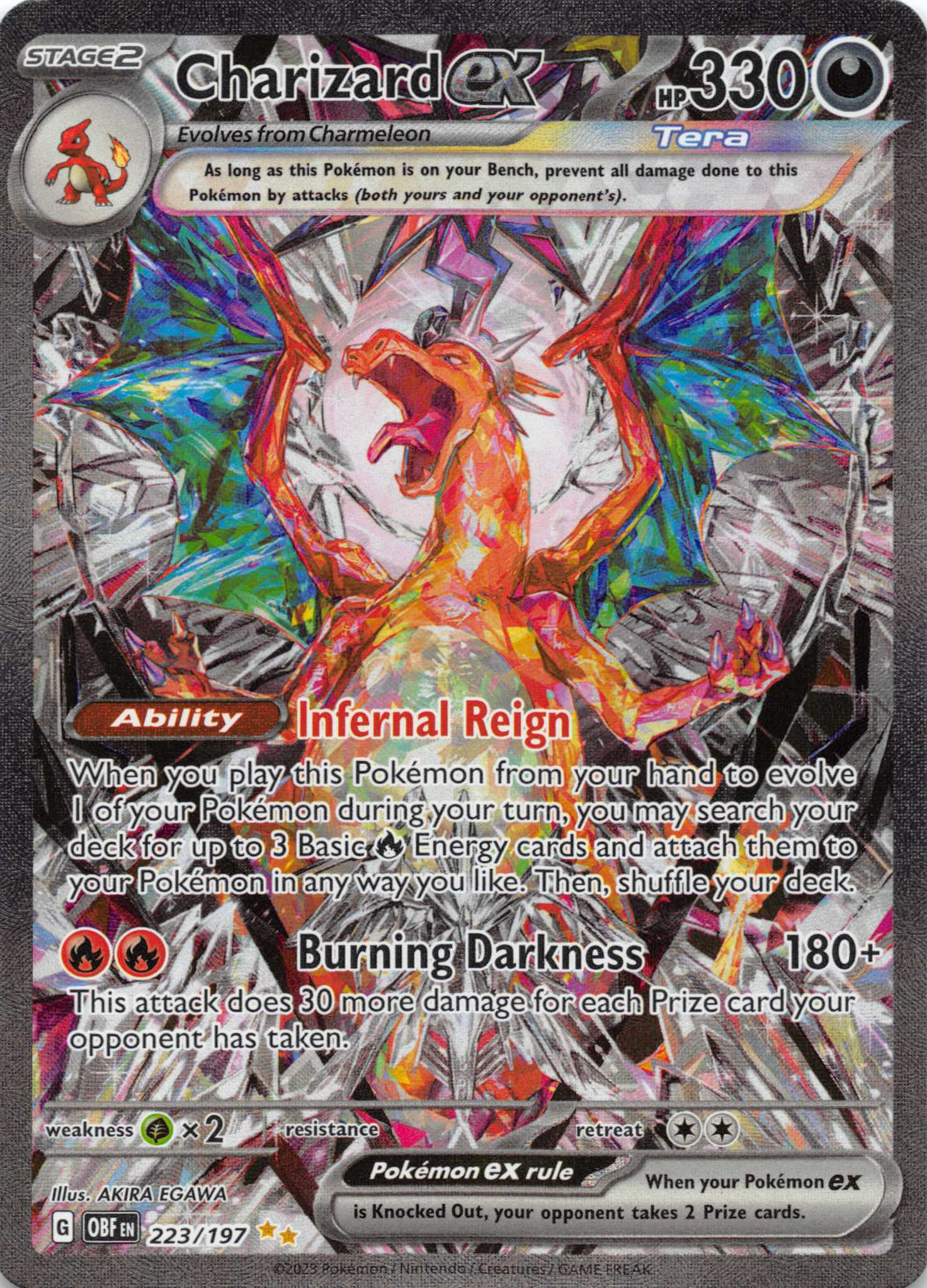 Charizard ex (223/197) [Scarlet & Violet: Obsidian Flames]