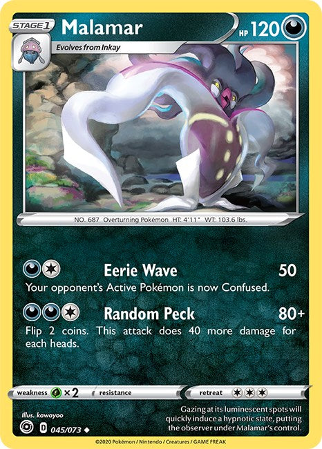 Malamar [045/073] [Champion's Path] Reverse Holofoil