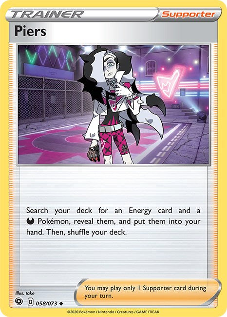 Piers [058/073] [Champion's Path] Reverse Holofoil