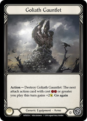 Goliath Gauntlet [WTR153] [Welcome to Rathe] Unlimited Edition Rainbow Foil