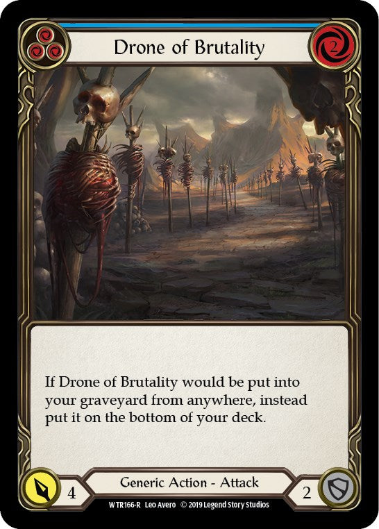 Drone of Brutality (Blue) [WTR166] Unlimited Normal