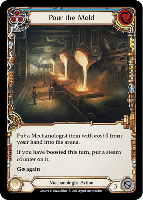 Pour the Mold (Blue) [ARC016-R] 1st Edition Normal