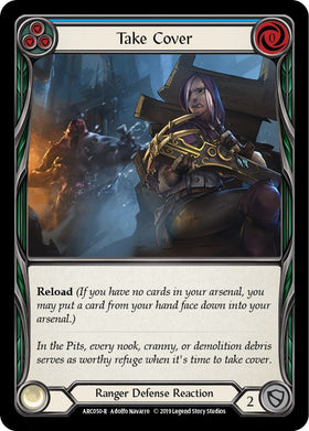 Take Cover (Blue) [ARC050] Unlimited Normal