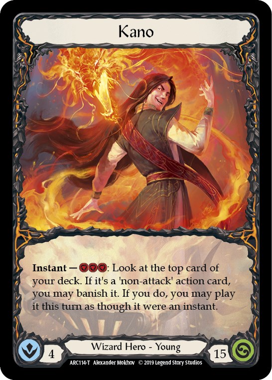 Kano // Viserai [ARC114 // ARC076] [Arcane Rising] Unlimited Edition Normal