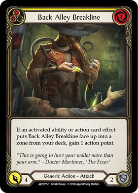 Back Alley Breakline (Yellow) [ARC177] Unlimited Normal