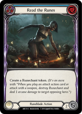 Read the Runes (Blue) [ARC111] Unlimited Normal