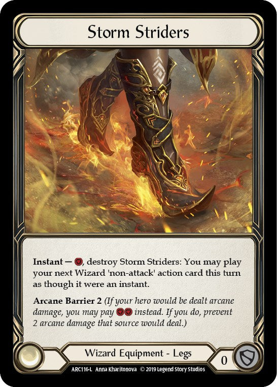 Storm Striders [ARC116] Unlimited Rainbow Foil