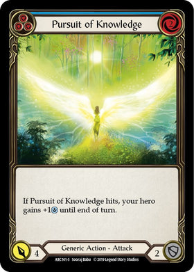 Pursuit of Knowledge [ARC161] [Arcane Rising] Unlimited Edition Rainbow Foil