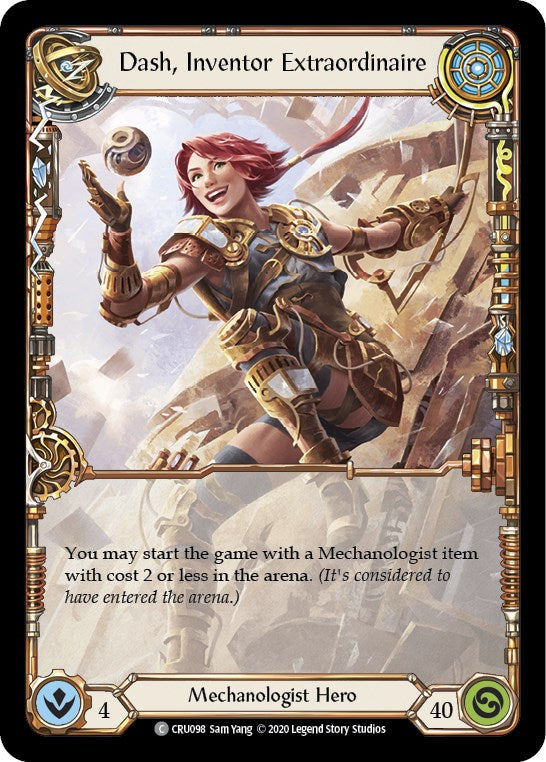 Dash, Inventor Extraordinaire [CRU098] [Crucible of War] Unlimited Edition Normal