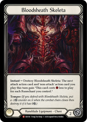 Bloodsheath Skeleta [CRU141] [Crucible of War] Unlimited Edition Rainbow Foil