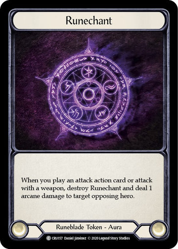 Runechant [CRU157] [Crucible of War] Unlimited Edition Rainbow Foil