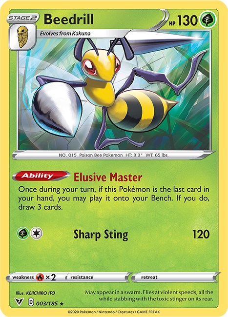 Beedrill [003/185] [Vivid Voltage] Reverse Holofoil