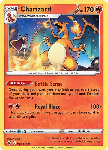 Charizard [025/185] [SWSH04: Vivid Voltage]