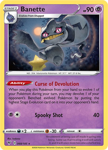 Banette  [068/185] [SWSH04: Vivid Voltage]